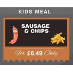 Sausage & Chips for Kids