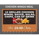 Chicken Wings Meal